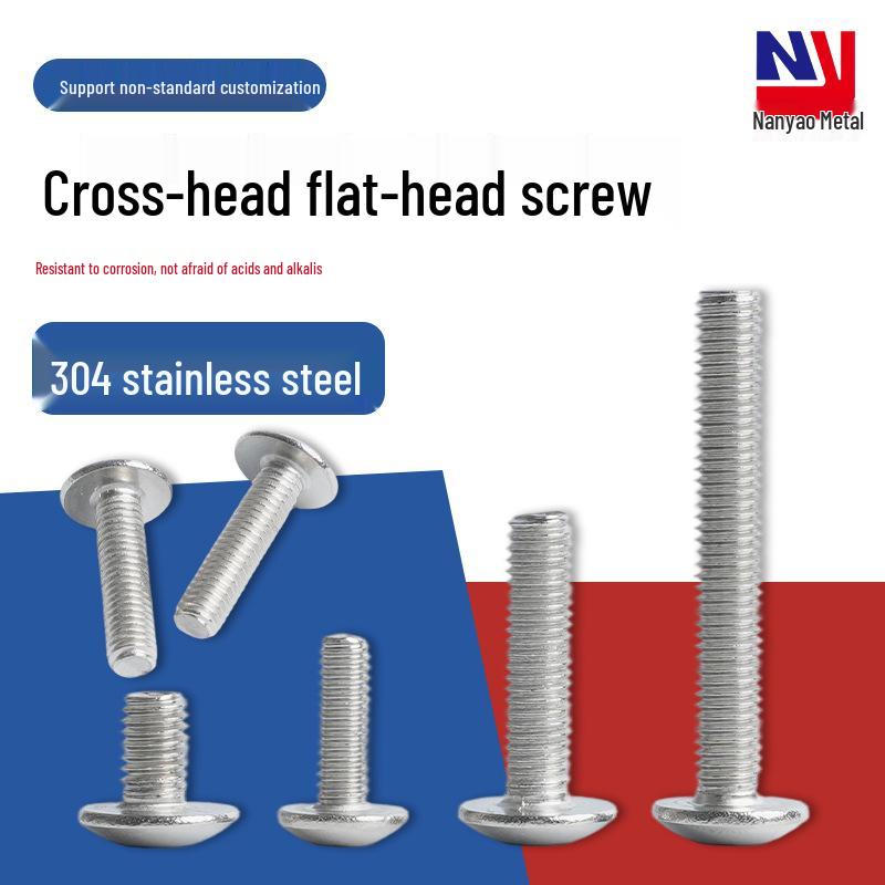 Stainless Steel M3 Pan Head Crosshead Machine Screw Bolt
Stainless Steel M3 Pan Head Crosshead Machine Screw Bolt