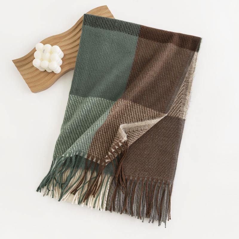 Шарф под кашемир Уличный шарф Женский модный шарф для通勤 Простая универсальная шаль 60*180cm
Шарф под кашемир Уличный шарф Женский модный шарф для通勤 Простая универсальная шаль 60*180cm