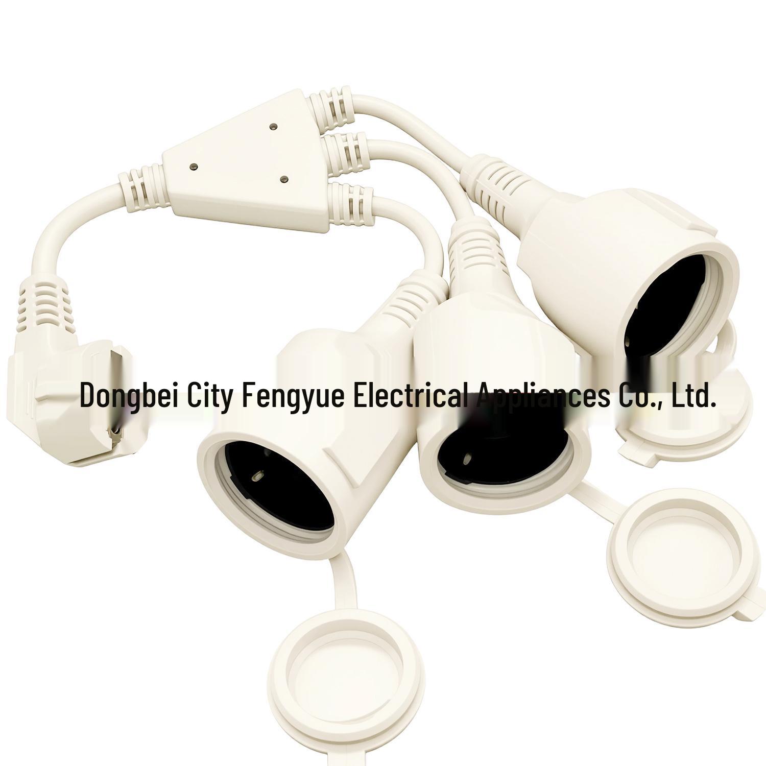 38cm White Euro Standard 1-to-3 Waterproof German Extension Power Cord білий
38cm White Euro Standard 1-to-3 Waterproof German Extension Power Cord білий