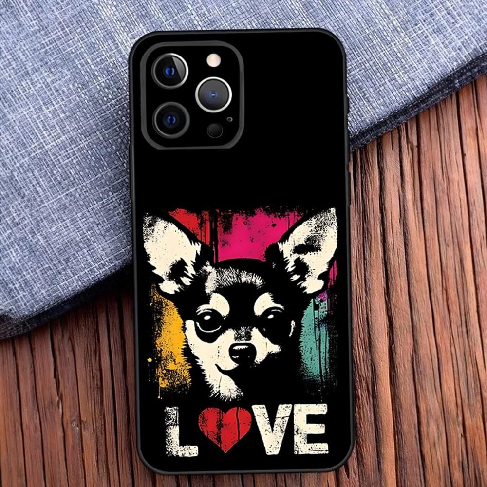 I Love My Chihuahua Dog Pug Phone Case For iPhone 16,15,14,13,12,11,Pro,X,XS,Max,XR,Plus,Mini Soft Black Cover iPhone15
I Love My Chihuahua Dog Pug Phone Case For iPhone 16,15,14,13,12,11,Pro,X,XS,Max,XR,Plus,Mini Soft Black Cover iPhone15