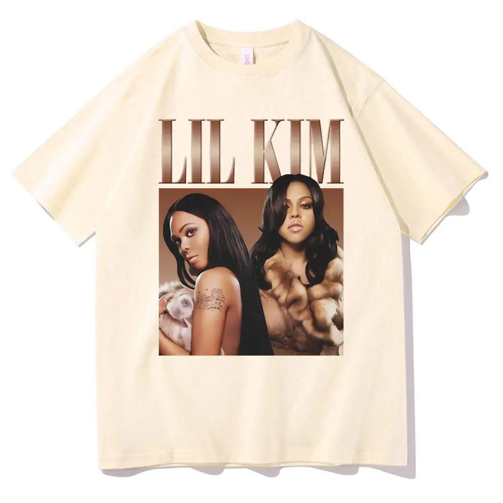 Hip Hop Oversized Tshirts Rapper Lil Kim Graphic Print Cotton Tshirt Y2k Vintage T Shirt Casual Loose Tops Unisex S
Hip Hop Oversized Tshirts Rapper Lil Kim Graphic Print Cotton Tshirt Y2k Vintage T Shirt Casual Loose Tops Unisex S