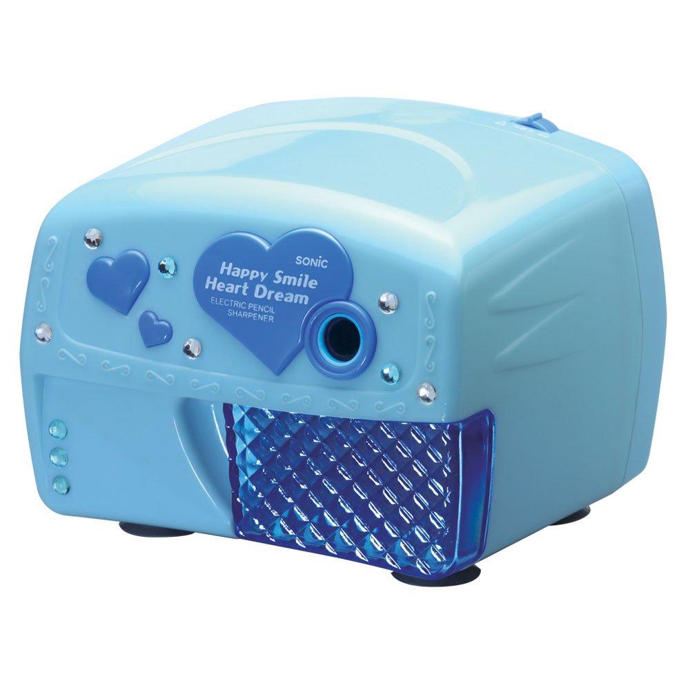 Sonic Pencil Sharpener Electric Pencil Sharpener Happy Smile Heart Dream Blue SK-511-GB
Sonic Pencil Sharpener Electric Pencil Sharpener Happy Smile Heart Dream Blue SK-511-GB