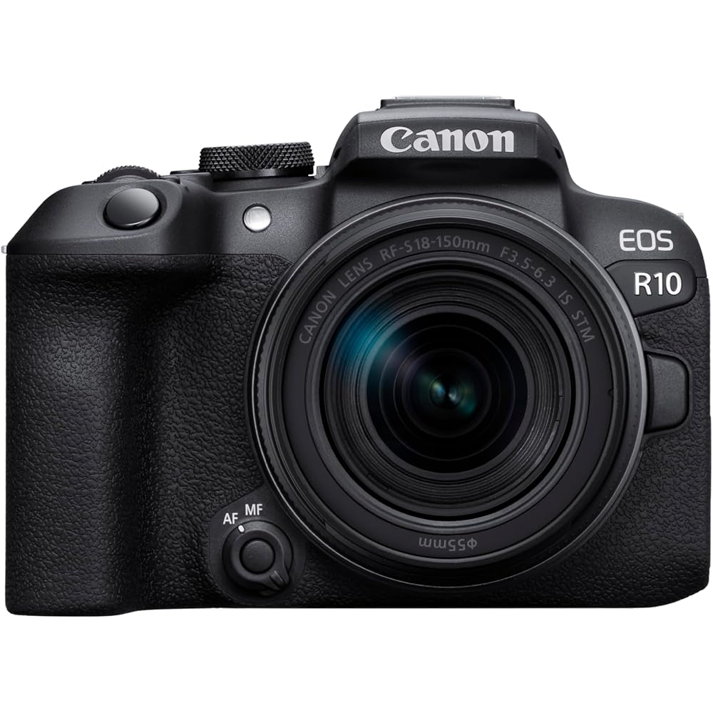 Canon Mirrorless SLR EOS R10 Lens Kit (RF-S18-150) Black/APS-C/EOSR10-18150ISSTMLK
Canon Mirrorless SLR EOS R10 Lens Kit (RF-S18-150) Black/APS-C/EOSR10-18150ISSTMLK