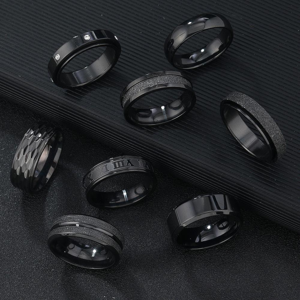 Мужское кольцо из рифленой матовой нержавеющей стали - Не тускнеющее, Модное титановое покрытие Size 9
Мужское кольцо из рифленой матовой нержавеющей стали - Не тускнеющее, Модное титановое покрытие Size 9