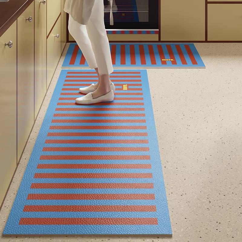Kitchen Rug PVC Leather Waterproof Non-Slip Long Carpet Oil-proof Floor Mat Yellow Striped Rugs Home Decor Alfombra De Cocina 50x80cm
Kitchen Rug PVC Leather Waterproof Non-Slip Long Carpet Oil-proof Floor Mat Yellow Striped Rugs Home Decor Alfombra De Cocina 50x80cm