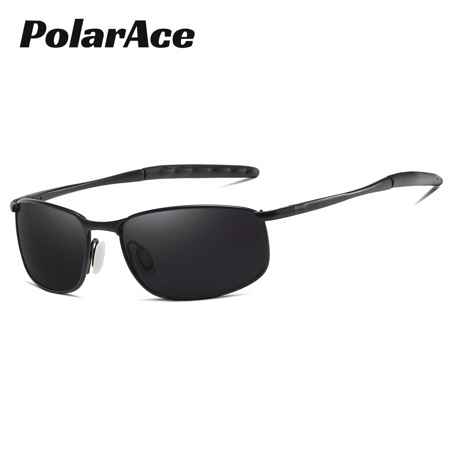 Поляризовані металеві сонцезахисні окуляри PolarAce Unisex Cool Sports, окуляри для водіння, сонцезахисні козирки, UV400 чорний/сірий
Поляризовані металеві сонцезахисні окуляри PolarAce Unisex Cool Sports, окуляри для водіння, сонцезахисні козирки, UV400 чорний/сірий