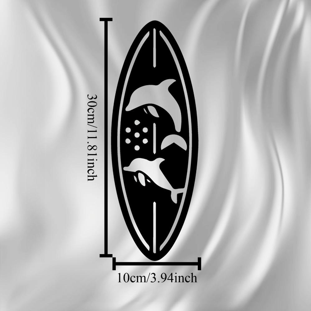 1pc Dolphin Metal Wall Art, Ocean Animal Sculpture Mural, Gift for New Year Easter, Weather Resistant, Patio Garden Fence Decoration 12in
1pc Dolphin Metal Wall Art, Ocean Animal Sculpture Mural, Gift for New Year Easter, Weather Resistant, Patio Garden Fence Decoration 12in