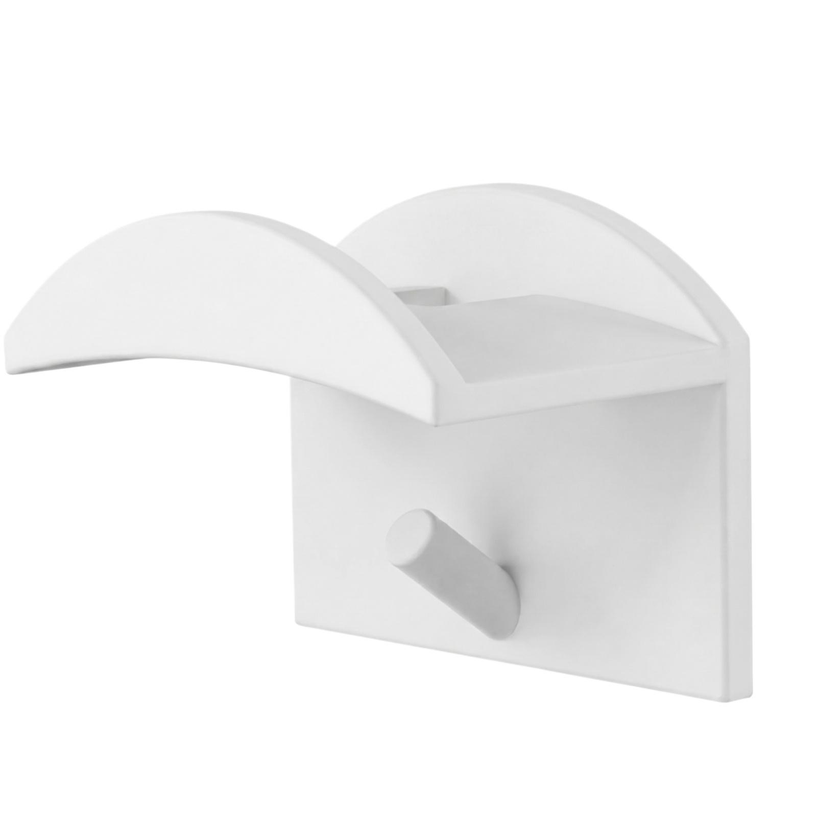 Double Sided Wall Hook Adhesive Mount No Drilling Required Multi Functional Hanging Hook for Home Office Bathroom Use One Size білий
Double Sided Wall Hook Adhesive Mount No Drilling Required Multi Functional Hanging Hook for Home Office Bathroom Use One Size білий