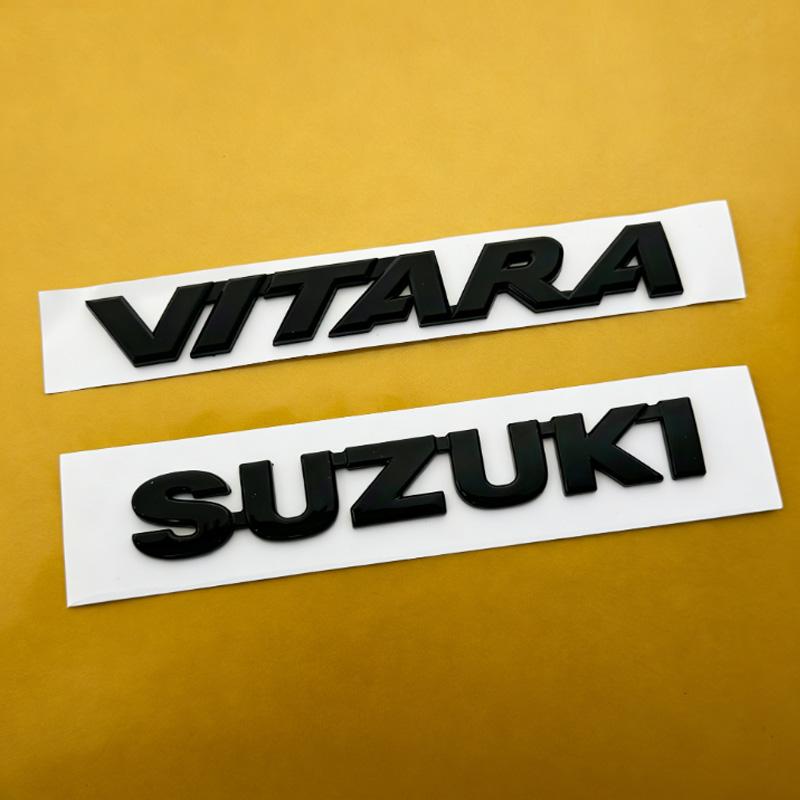 For Suzuki Vitara Front Grille Emblem Rear Trunk Badge Glossy Black ABS Logo Car Exterior Sticker Decal Accessories
For Suzuki Vitara Front Grille Emblem Rear Trunk Badge Glossy Black ABS Logo Car Exterior Sticker Decal Accessories