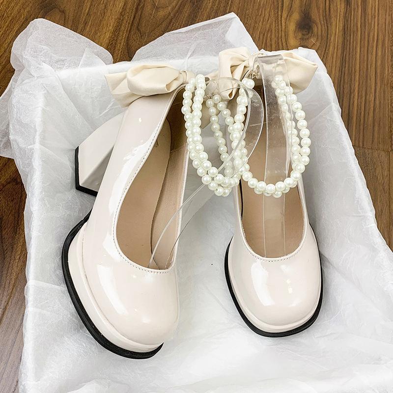 ins style thick heel beige French high heels women s 2025 new spring and summer pearl square head Mary Jane shoes 40 бежевый
ins style thick heel beige French high heels women s 2025 new spring and summer pearl square head Mary Jane shoes 40 бежевый