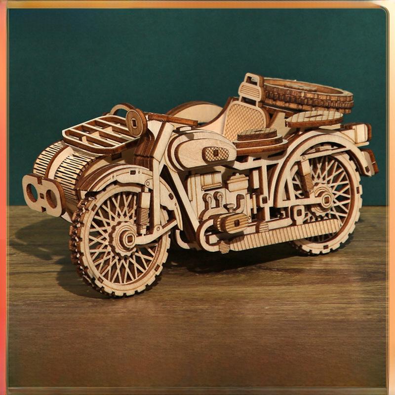 3D Деревянный DIY Пазл: Трехколесная лодка - Креативная развивающая игрушка для сборки
3D Деревянный DIY Пазл: Трехколесная лодка - Креативная развивающая игрушка для сборки