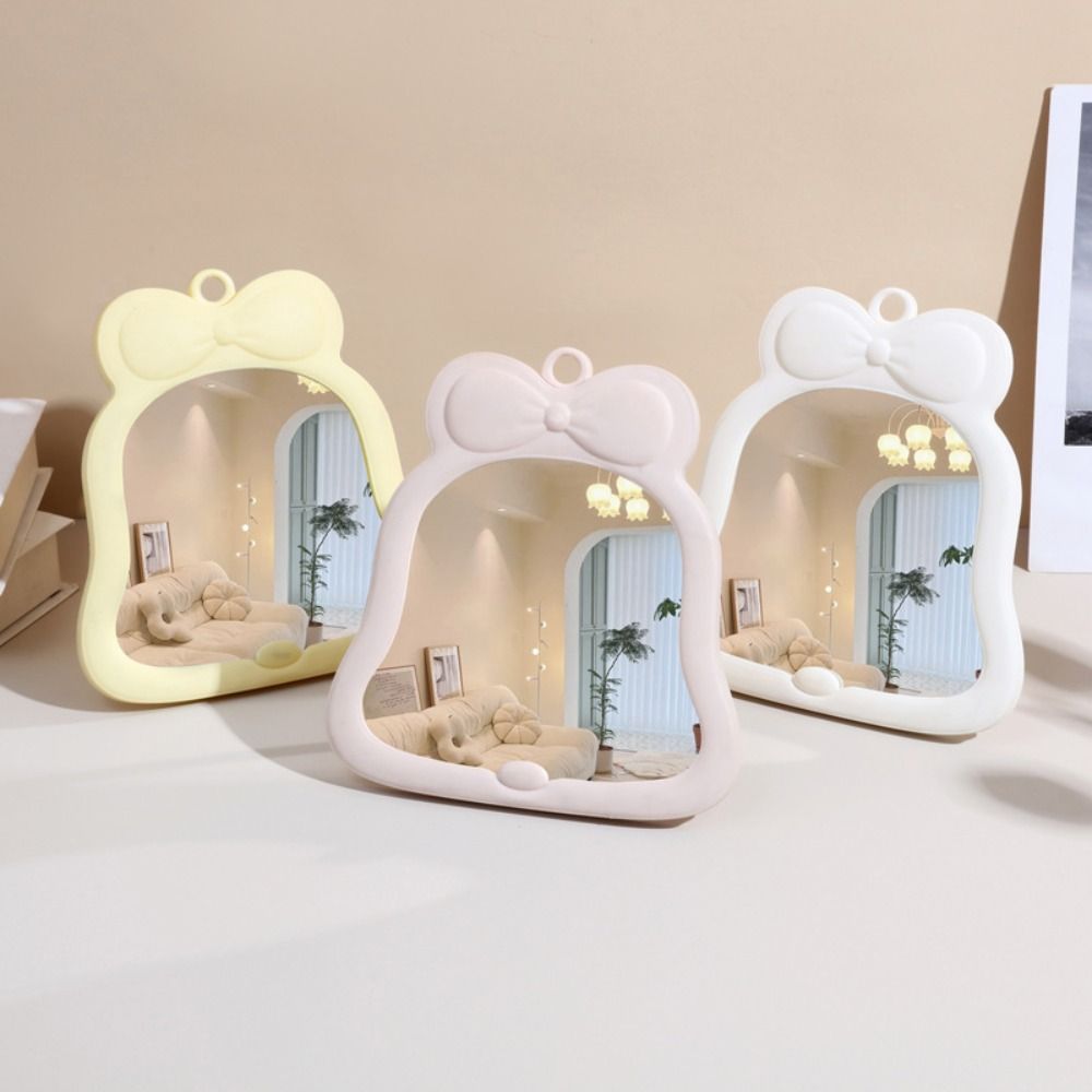 Portable Bow-knot Makeup Mirror Cute Tabletop Makeup Mirror Small Mirror Folding Mirror Girls рожевий
Portable Bow-knot Makeup Mirror Cute Tabletop Makeup Mirror Small Mirror Folding Mirror Girls рожевий
