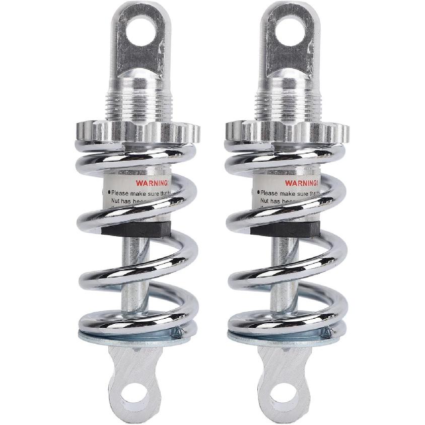 Tissting 2 Pcs Motorcycle Rear Shock Absorber 125mm 750lbs 10mm Hole Damping Suspension Adjustable Spring Shock Damper for 49cc Electric Bike ATV Go
Tissting 2 Pcs Motorcycle Rear Shock Absorber 125mm 750lbs 10mm Hole Damping Suspension Adjustable Spring Shock Damper for 49cc Electric Bike ATV Go