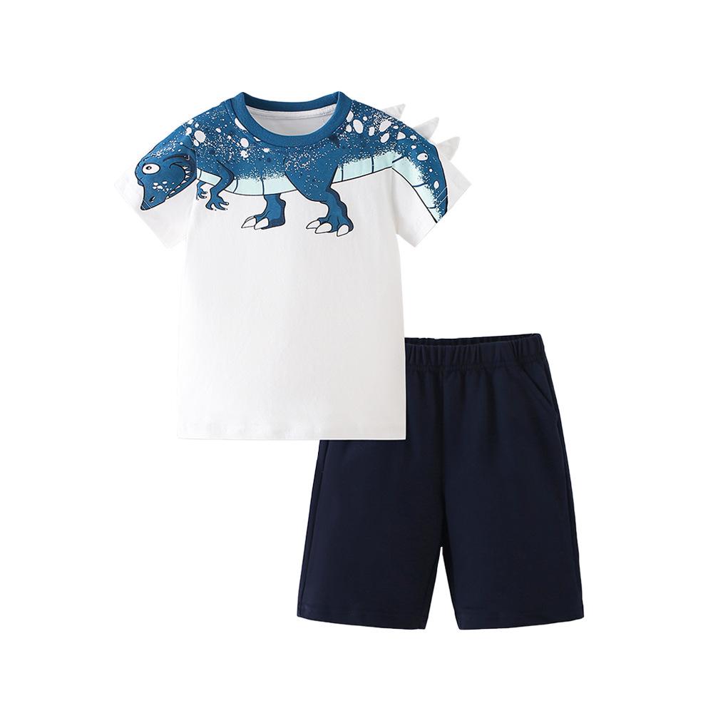 26-Year Cross-Border Kids Dinosaur Short Sleeve Spring/Summer Set - Toddler & Young Children Round Neck Outfit 5 Years (110 cm)
26-Year Cross-Border Kids Dinosaur Short Sleeve Spring/Summer Set - Toddler & Young Children Round Neck Outfit 5 Years (110 cm)