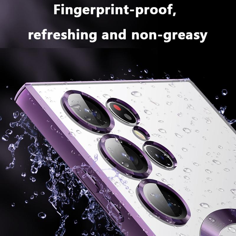 X-LEVEL For Samsung Galaxy S23 TPU Phone Case Compatible with MagSafe Electroplating Clear Phone Cover Gold
X-LEVEL For Samsung Galaxy S23 TPU Phone Case Compatible with MagSafe Electroplating Clear Phone Cover Gold