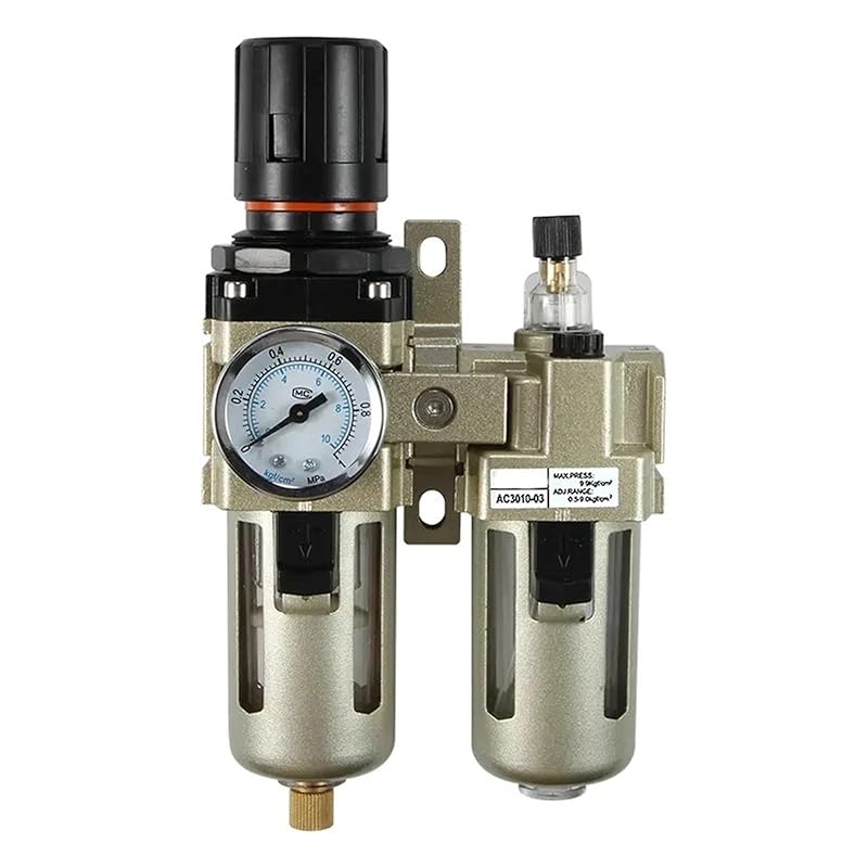 AC3010-03 AC3010-02 Блок підготовки повітря Пневматичний Фільтр Стисненого Повітря Регулятор Тиску Мастильник Автоматичний Злив 1шт(AC3010-02) Ac2010-02d
AC3010-03 AC3010-02 Блок підготовки повітря Пневматичний Фільтр Стисненого Повітря Регулятор Тиску Мастильник Автоматичний Злив 1шт(AC3010-02) Ac2010-02d