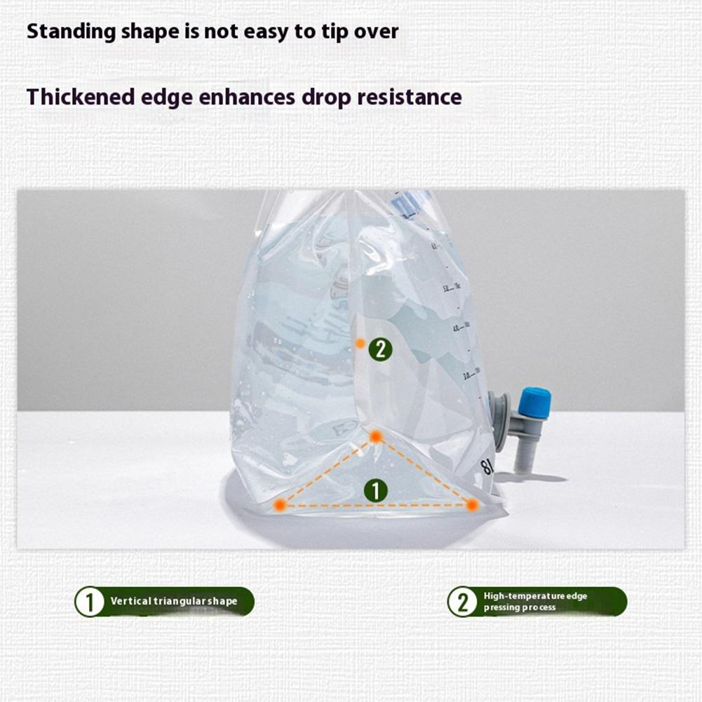 8L Folding Water Bag Large Capacity Portable Water Storage Bag with Handle & Spigot Water Storage Carrier for Outdoor Travel BBQ China Mainland
8L Folding Water Bag Large Capacity Portable Water Storage Bag with Handle & Spigot Water Storage Carrier for Outdoor Travel BBQ China Mainland