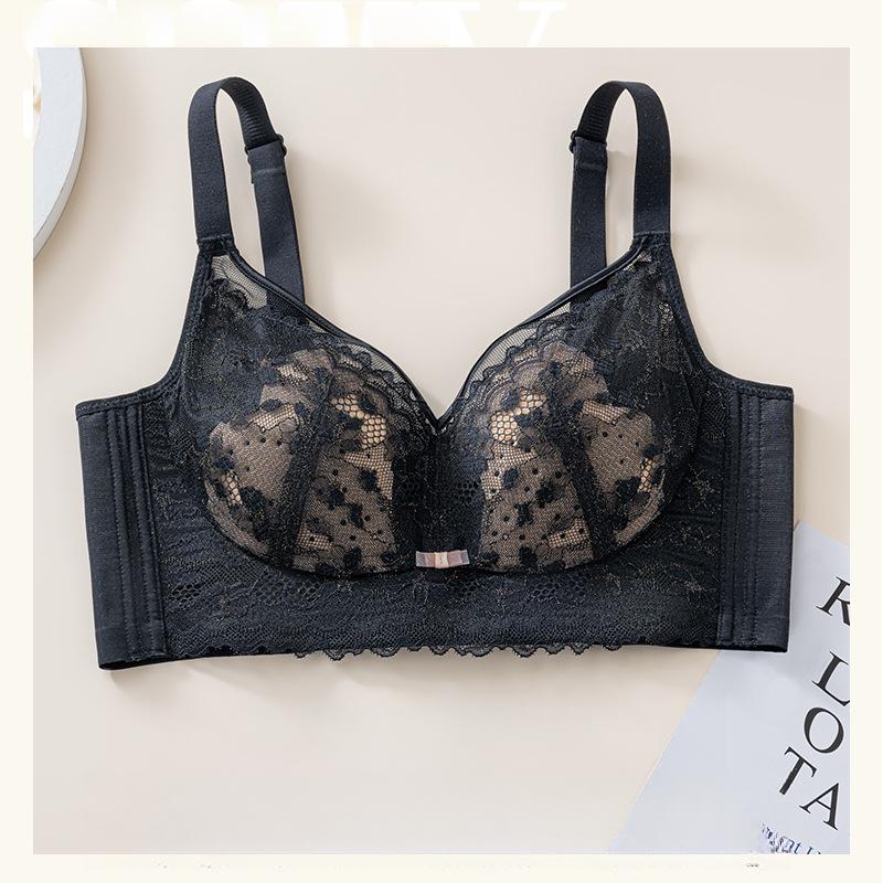 Breathable Crystal Cup Lingerie for Women Adjustable Breast Collection Gathered Bra Rabbit Ear Support Bra 34/75B чорний
Breathable Crystal Cup Lingerie for Women Adjustable Breast Collection Gathered Bra Rabbit Ear Support Bra 34/75B чорний