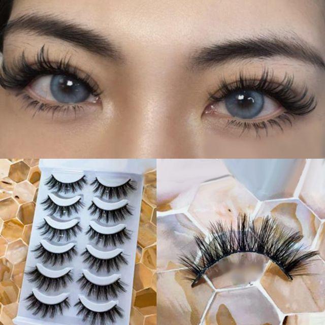 Mogugu - Set of 5 Pairs: Volume Crisscross False Eyelashes 6D03 - Black - One SIze
Mogugu - Set of 5 Pairs: Volume Crisscross False Eyelashes 6D03 - Black - One SIze