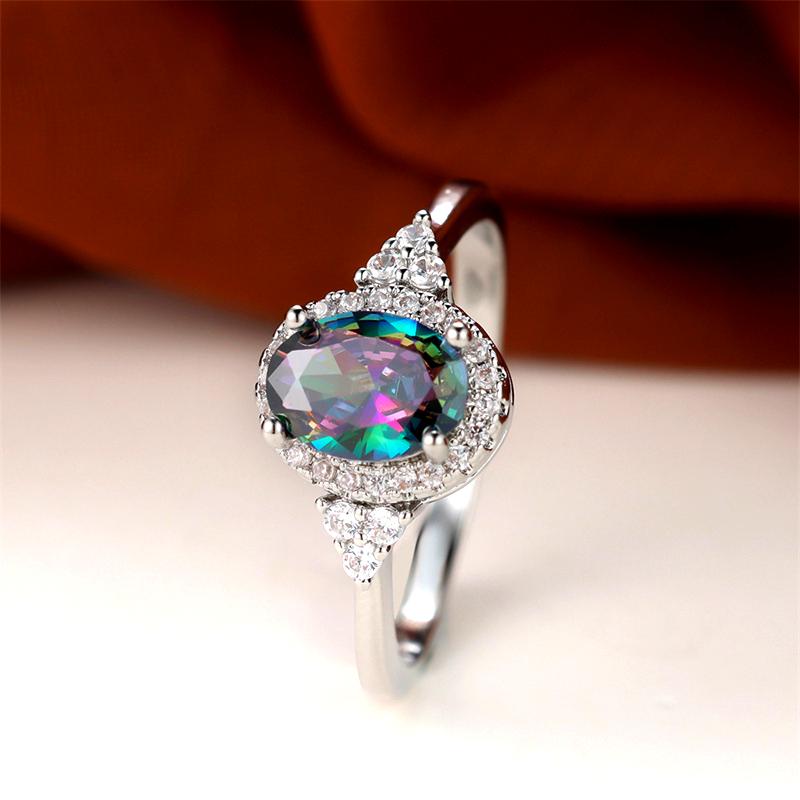 Europe and The United States Fashion Sparkling Ring with Oval Inlaid Zirconia Ring Suitable for Women s Engagement Zircon Gifts 8
Europe and The United States Fashion Sparkling Ring with Oval Inlaid Zirconia Ring Suitable for Women s Engagement Zircon Gifts 8