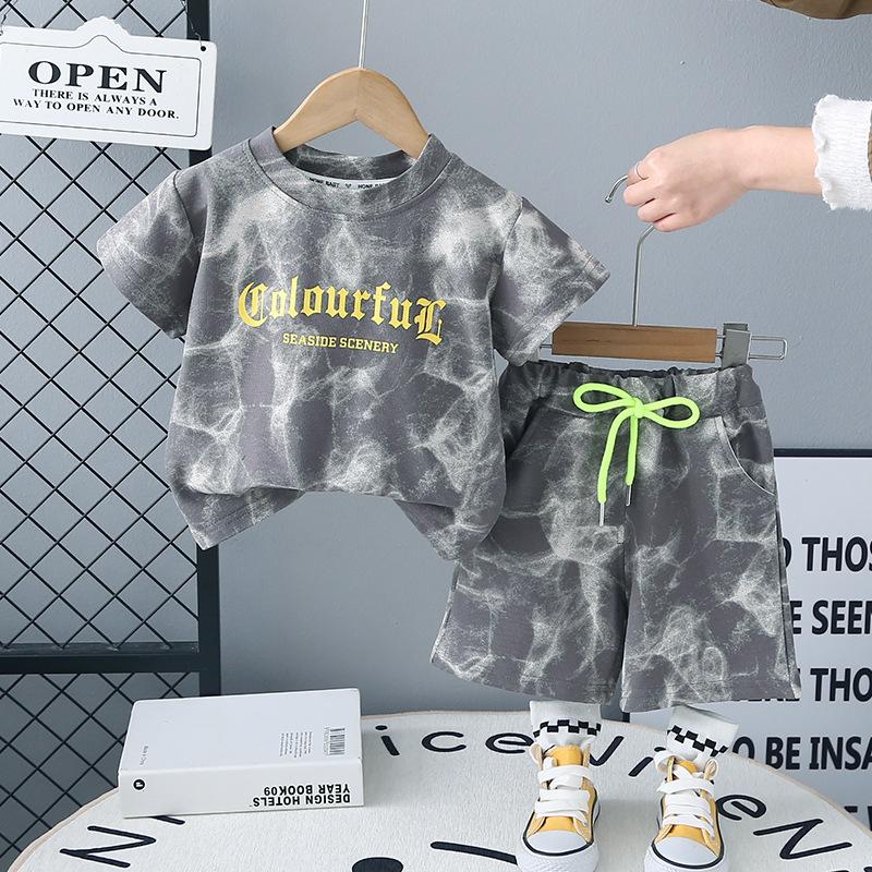 Літні костюми для хлопчиків, діти малого та середнього розміру, діти, хлопчики, літні літні моделі з короткими рукавами та тай-дай 110 сірий
Літні костюми для хлопчиків, діти малого та середнього розміру, діти, хлопчики, літні літні моделі з короткими рукавами та тай-дай 110 сірий