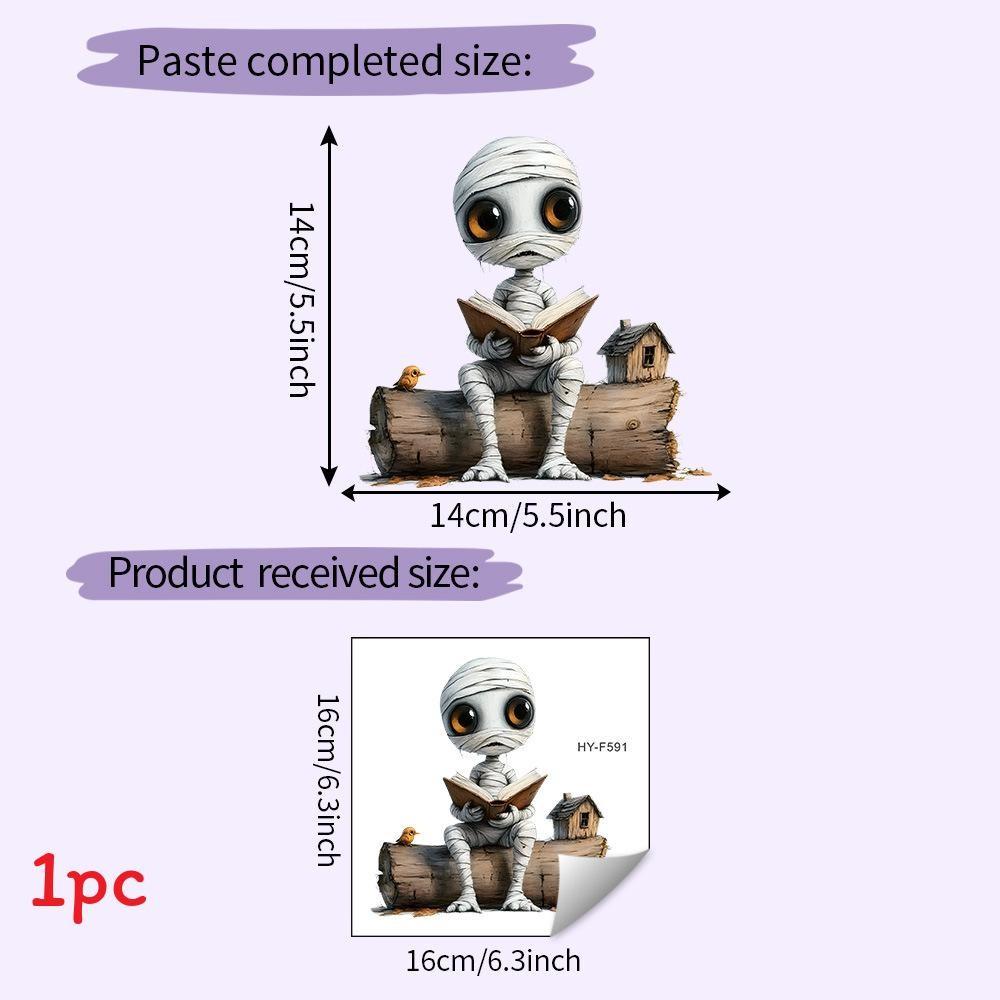 Halloween Devil Cartoon Rose Skull Reading Mummy Pattern Paste Decor Sticker 16x16cm
Halloween Devil Cartoon Rose Skull Reading Mummy Pattern Paste Decor Sticker 16x16cm