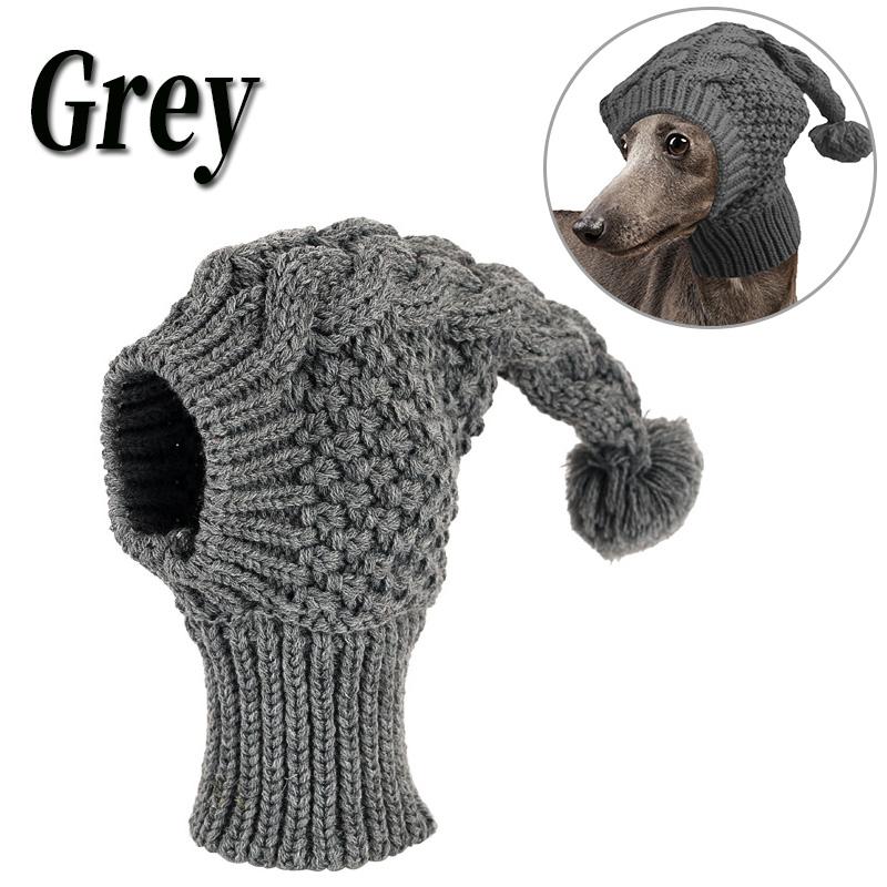 Christmas Dog Cover Head Hand Knit Hat Winter Wool Breathable Pet Hat Greyhound Iarge Dog Beanie Hat Dog Accessories For Dogs S серый
Christmas Dog Cover Head Hand Knit Hat Winter Wool Breathable Pet Hat Greyhound Iarge Dog Beanie Hat Dog Accessories For Dogs S серый