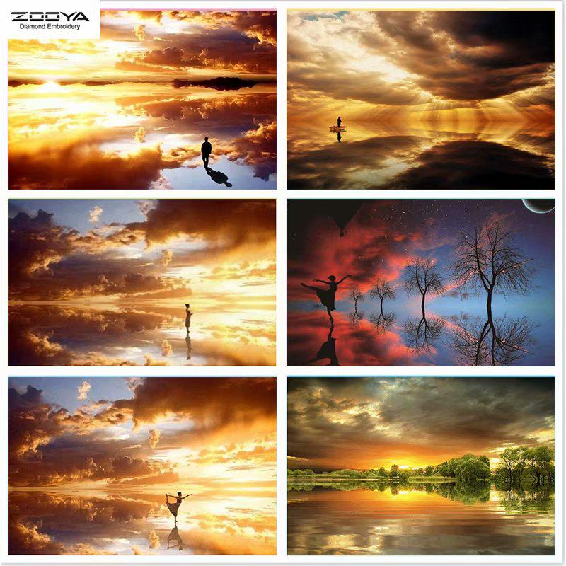 ZOOYA DIY Полный дрель Алмазная картина Сумерки Пейзаж Искусство Вышивка Стежок Мозаика Домашний Декор Подарок
ZOOYA DIY Полный дрель Алмазная картина Сумерки Пейзаж Искусство Вышивка Стежок Мозаика Домашний Декор Подарок