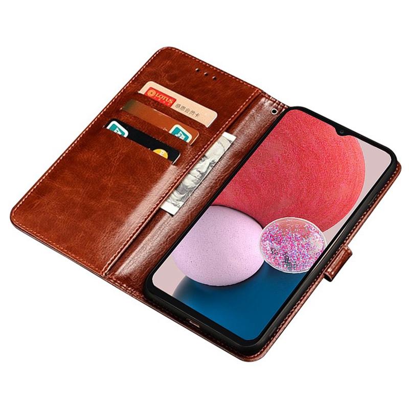 IDEWEI For Samsung Galaxy A14 5G/A14 4G Mobile Phone Case Bag Crazy Horse Texture Anti-Scratch Flip PU Leather Supporting Stand Wallet Cover Black
IDEWEI For Samsung Galaxy A14 5G/A14 4G Mobile Phone Case Bag Crazy Horse Texture Anti-Scratch Flip PU Leather Supporting Stand Wallet Cover Black