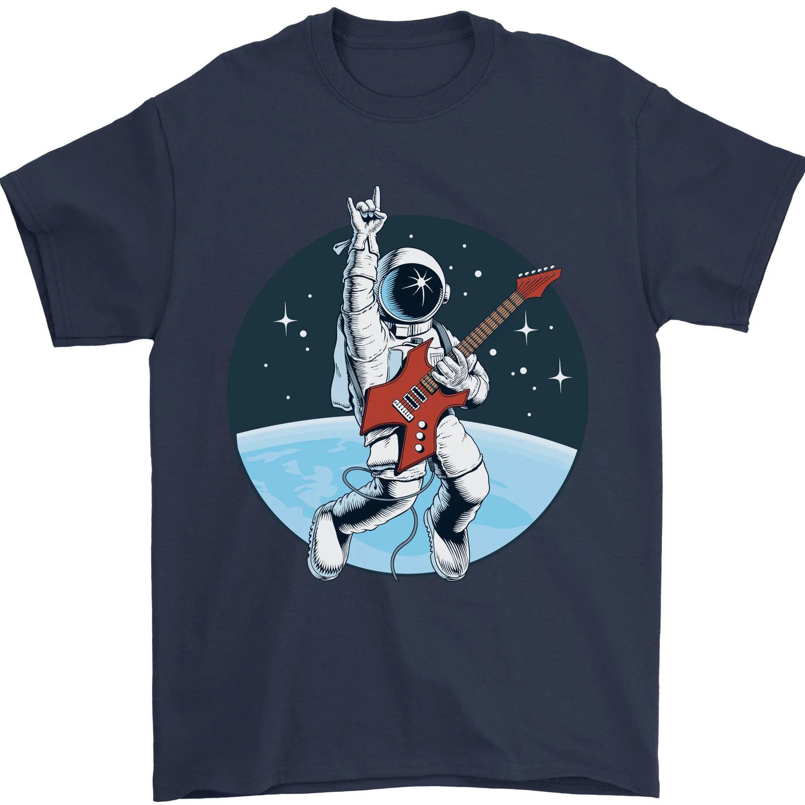 Space Rock Funny Astronaut Guitar Guitarist Mens TShirt Woman Man Summer Fashion Casual Cotton Graphic T Shirts Streetwear 4XL
Space Rock Funny Astronaut Guitar Guitarist Mens TShirt Woman Man Summer Fashion Casual Cotton Graphic T Shirts Streetwear 4XL