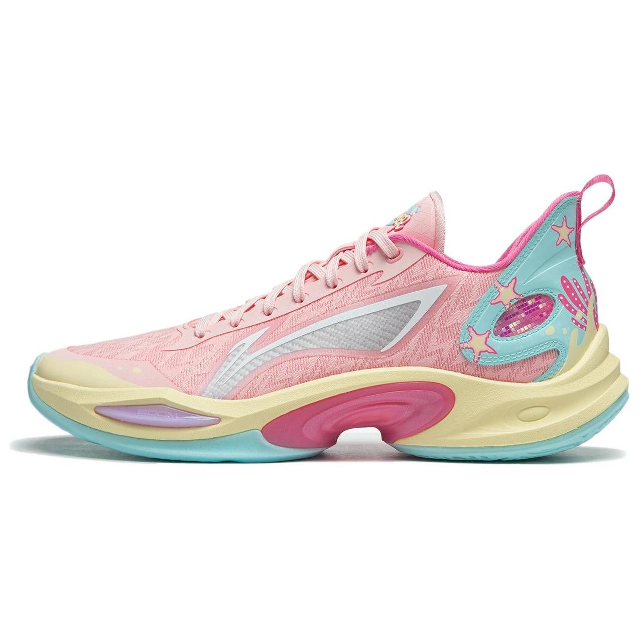 Li Ning Super Light 2024 Basketball Shoes Men s Low top Peach Blossom Pink/Island Blue ABAU011-8 43
Li Ning Super Light 2024 Basketball Shoes Men s Low top Peach Blossom Pink/Island Blue ABAU011-8 43