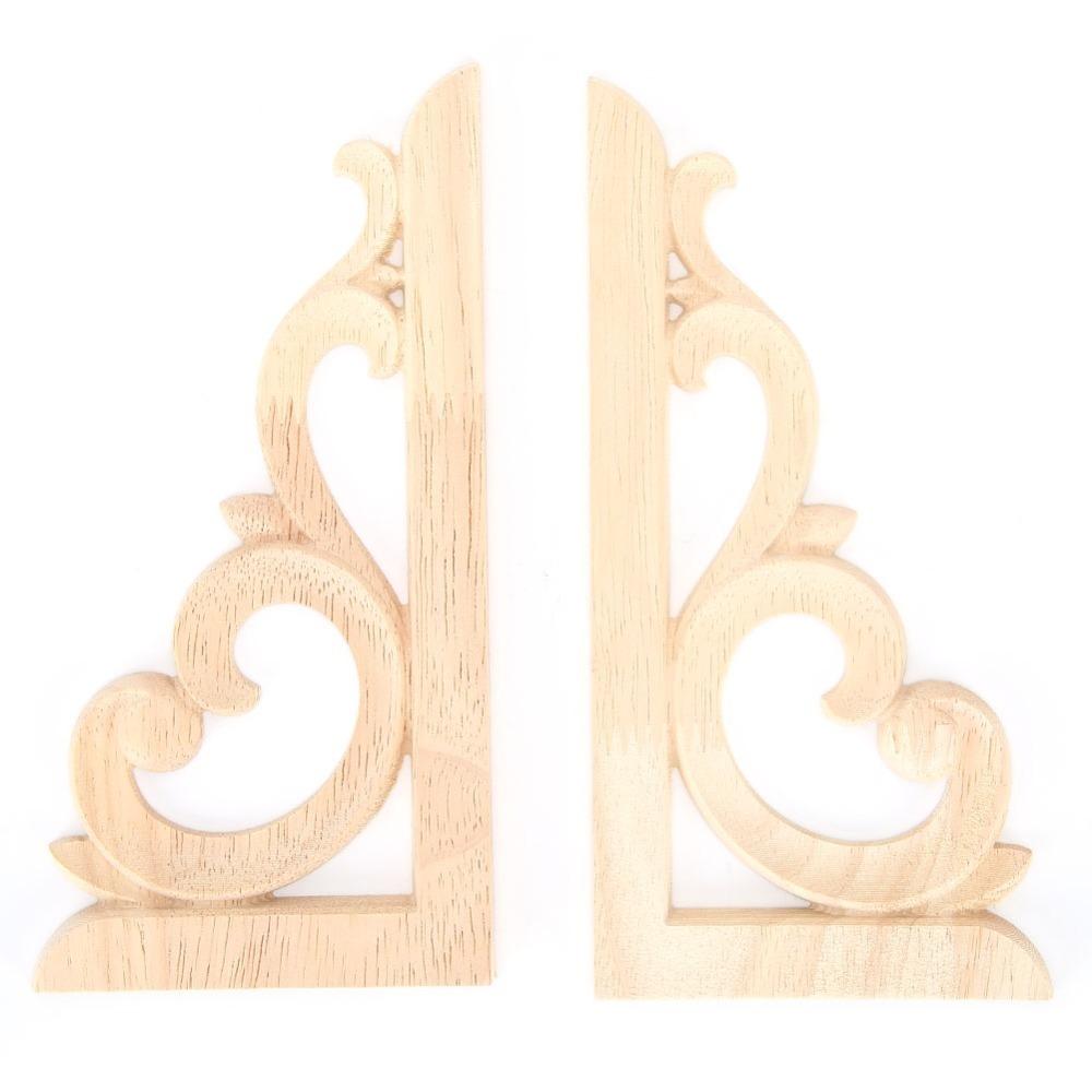 2pcs 7.1x3.5 in European style wood onlay Light Brown wood decorative applique Window decor
2pcs 7.1x3.5 in European style wood onlay Light Brown wood decorative applique Window decor