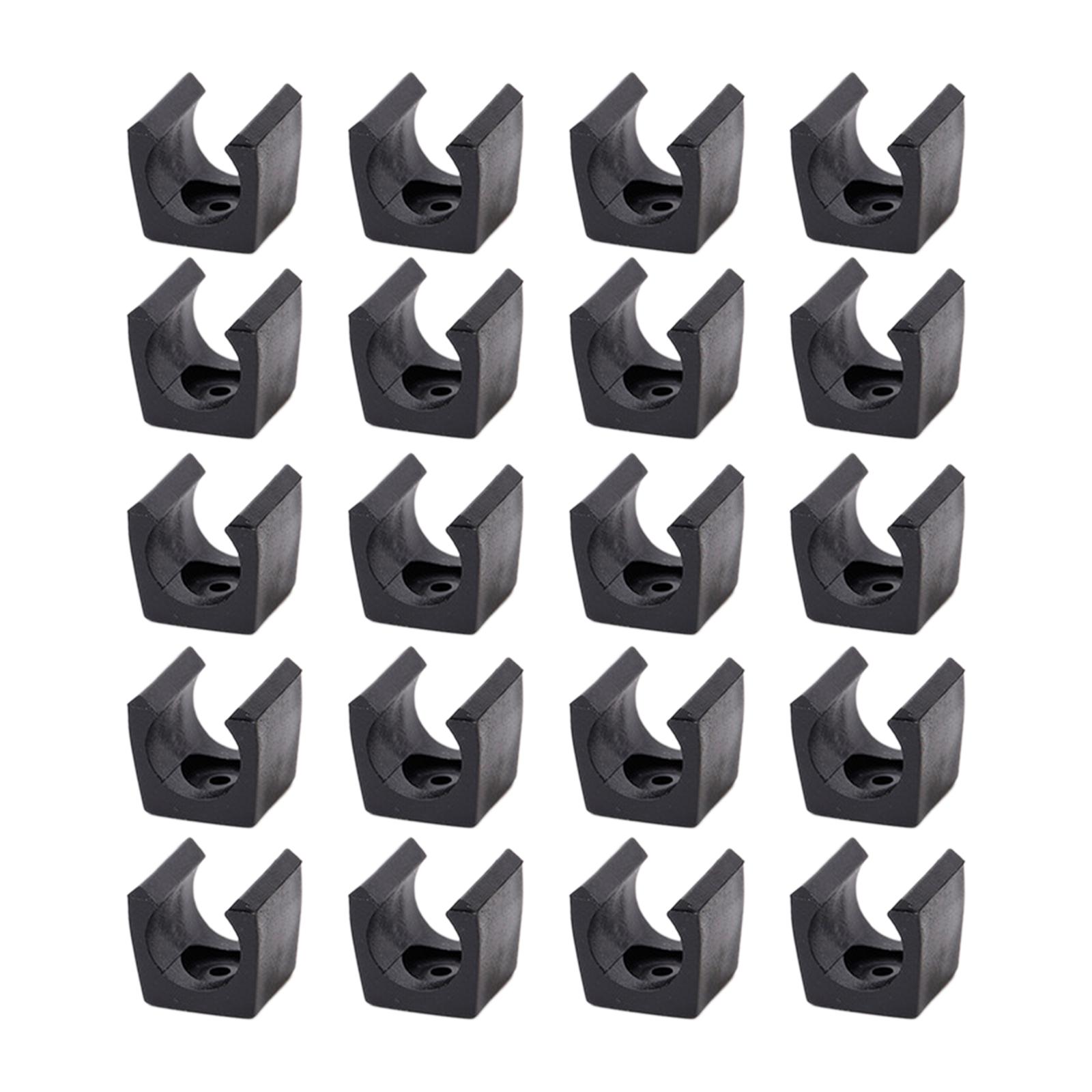 20Pcs Pool Cue Holder Clamps Regular Fishing Rod Storage Clips Billiards Snooker Cue Locating Clip Easy to Install S
20Pcs Pool Cue Holder Clamps Regular Fishing Rod Storage Clips Billiards Snooker Cue Locating Clip Easy to Install S