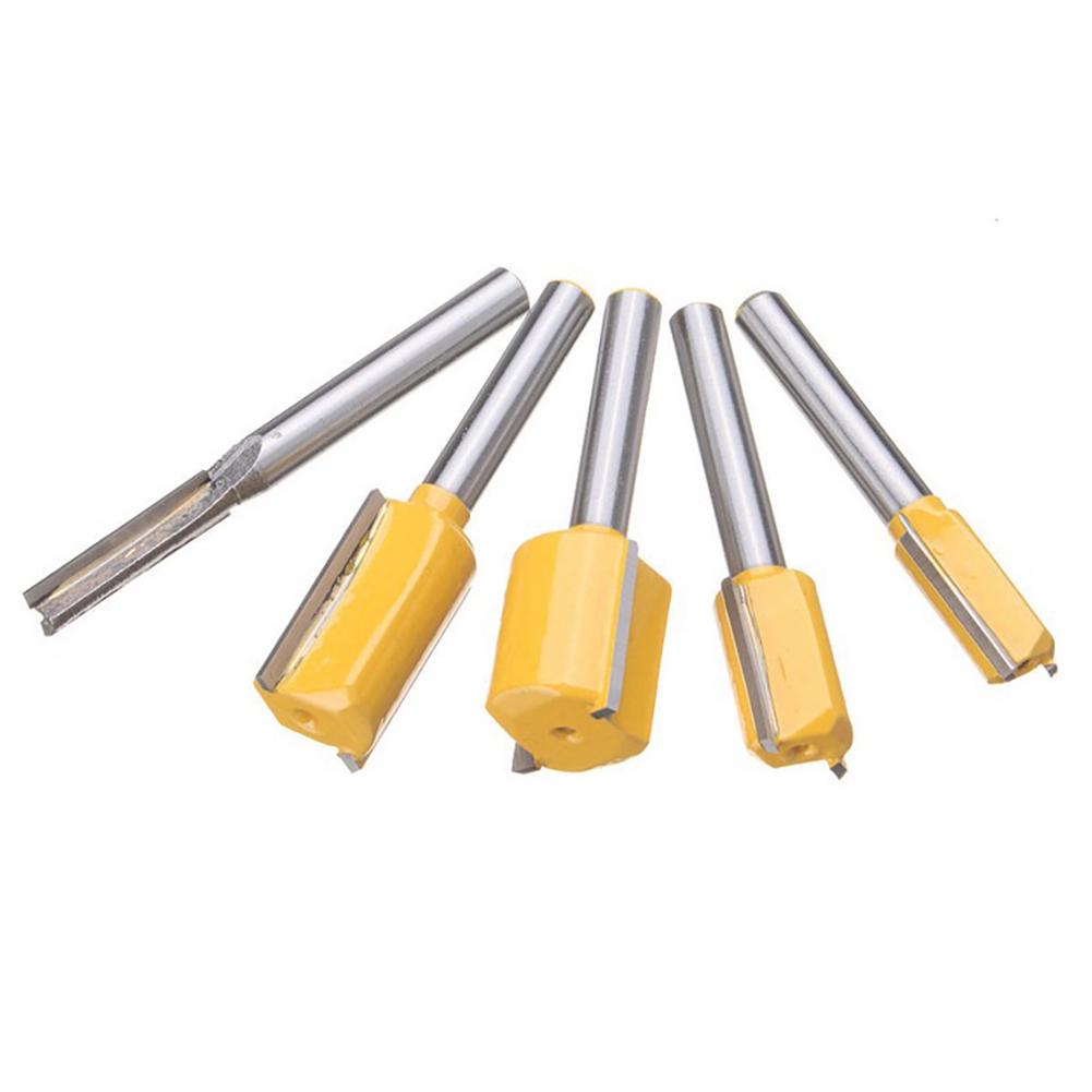 5Pcs Router Bit 14 Shank Easy to Use Efficient Operation Flush Trim Cut Router Bit for Home DIY
5Pcs Router Bit 14 Shank Easy to Use Efficient Operation Flush Trim Cut Router Bit for Home DIY
