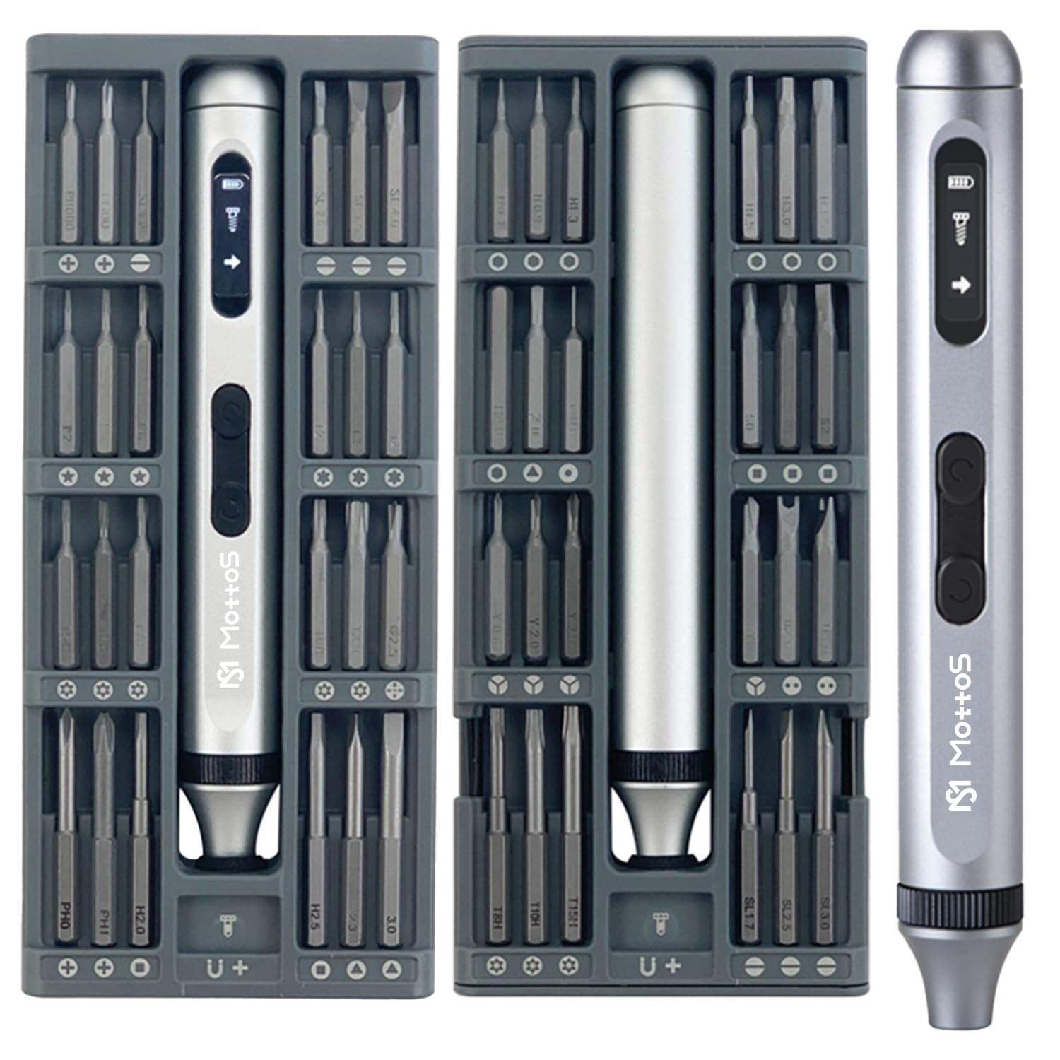 MottoS Электрическая отвертка Набор прецизионных Torx отверток с Torx 48 ЖК-дисплей Инструмент для ремонта со светодиодной подсветкой Легкий набор, Треугольник, Квадрат, Шестигранник, Звезда,
MottoS Электрическая отвертка Набор прецизионных Torx отверток с Torx 48 ЖК-дисплей Инструмент для ремонта со светодиодной подсветкой Легкий набор, Треугольник, Квадрат, Шестигранник, Звезда,