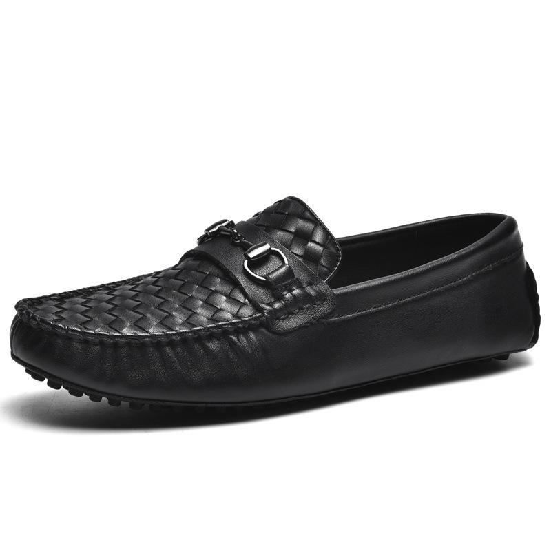 Високоякісне взуття Doudou чоловіче з натуральної шкіри на одній педалі чоловіче повсякденне шкіряне взуття 44
Високоякісне взуття Doudou чоловіче з натуральної шкіри на одній педалі чоловіче повсякденне шкіряне взуття 44