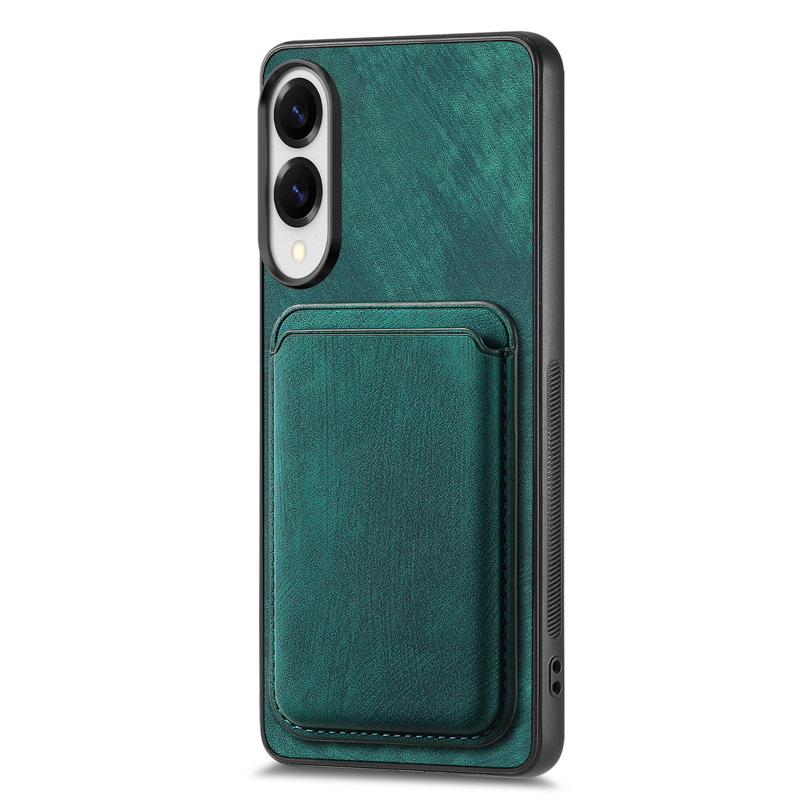 For Samsung Galaxy S25 Edge Case Compatible with MagSafe Leather Back Cover with Detachable Card Holder Black
For Samsung Galaxy S25 Edge Case Compatible with MagSafe Leather Back Cover with Detachable Card Holder Black