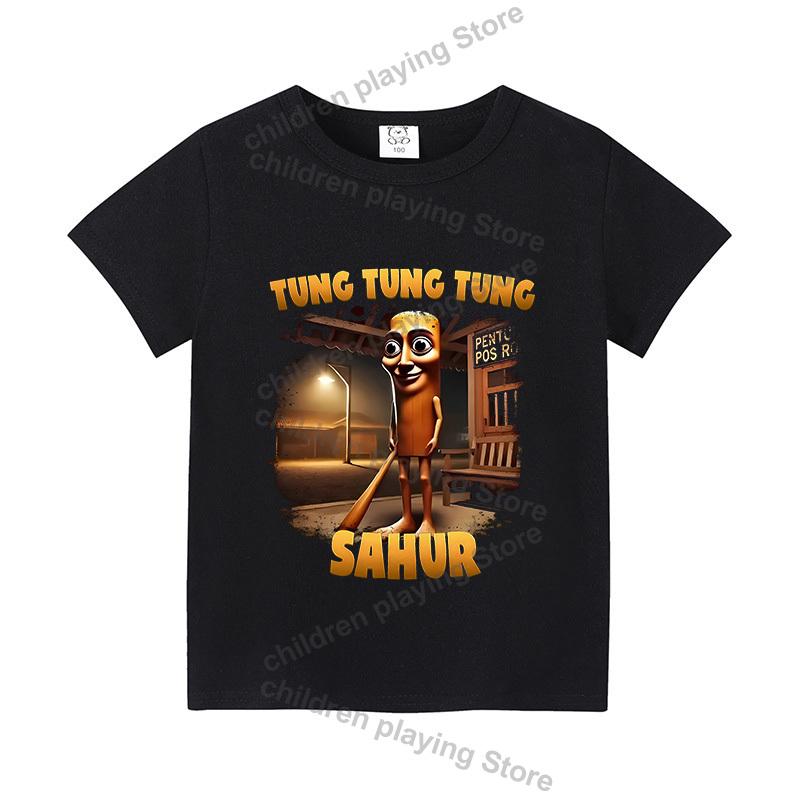 Italian Brainrot Series Summer Clothes Short Sleeve Hot AI Animals Kid T-shirt Breathable Cute Boys Girls Base Top Birthday Gift 110
Italian Brainrot Series Summer Clothes Short Sleeve Hot AI Animals Kid T-shirt Breathable Cute Boys Girls Base Top Birthday Gift 110