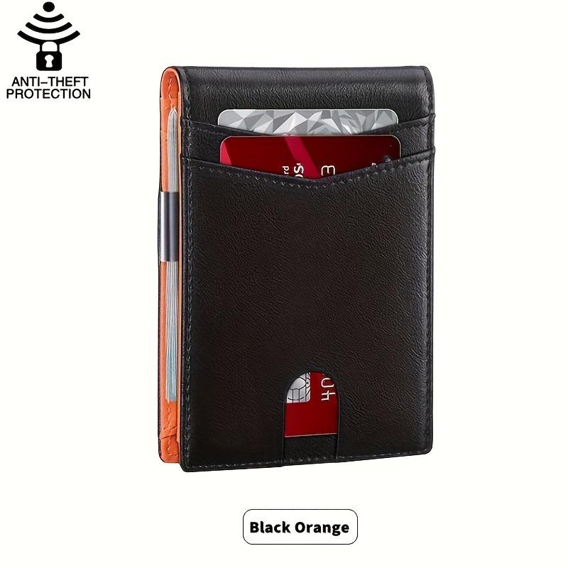 RFID натуральна шкіра 2023 новий тонкий смарт-гаманець для чоловіків із грошима Кредитна картка Clip Mini Blocking Mens Thin Wallet Card Holder 12 Card Slot помаранчевий/чорний
RFID натуральна шкіра 2023 новий тонкий смарт-гаманець для чоловіків із грошима Кредитна картка Clip Mini Blocking Mens Thin Wallet Card Holder 12 Card Slot помаранчевий/чорний