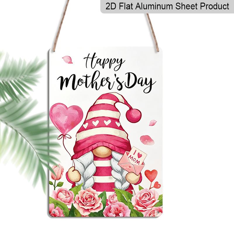 2D Flat, 1pc Gnome Mother s Day Metal Wall Art Sign Happy Mother s Day - 8*12 Inch Aluminium Rustic Home Decor, Porch Wall Art, Sweet Gift for Mom 20*30cm
2D Flat, 1pc Gnome Mother s Day Metal Wall Art Sign Happy Mother s Day - 8*12 Inch Aluminium Rustic Home Decor, Porch Wall Art, Sweet Gift for Mom 20*30cm