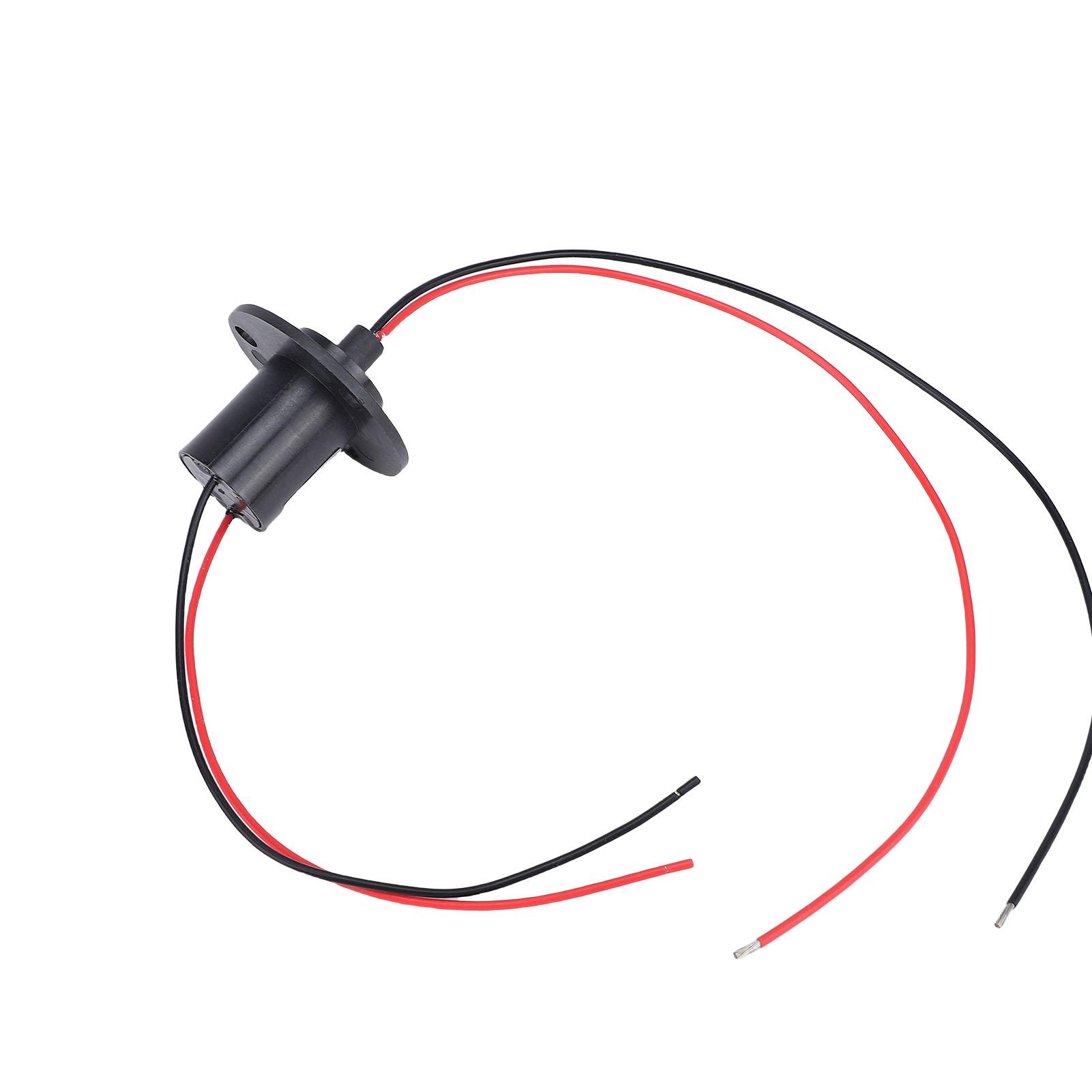 Electrical Slip 2 Wire 10A 250RPM 22mm Diameter 360 Degree Rotation Electric Joint for Testing Equipment Turntable
Electrical Slip 2 Wire 10A 250RPM 22mm Diameter 360 Degree Rotation Electric Joint for Testing Equipment Turntable