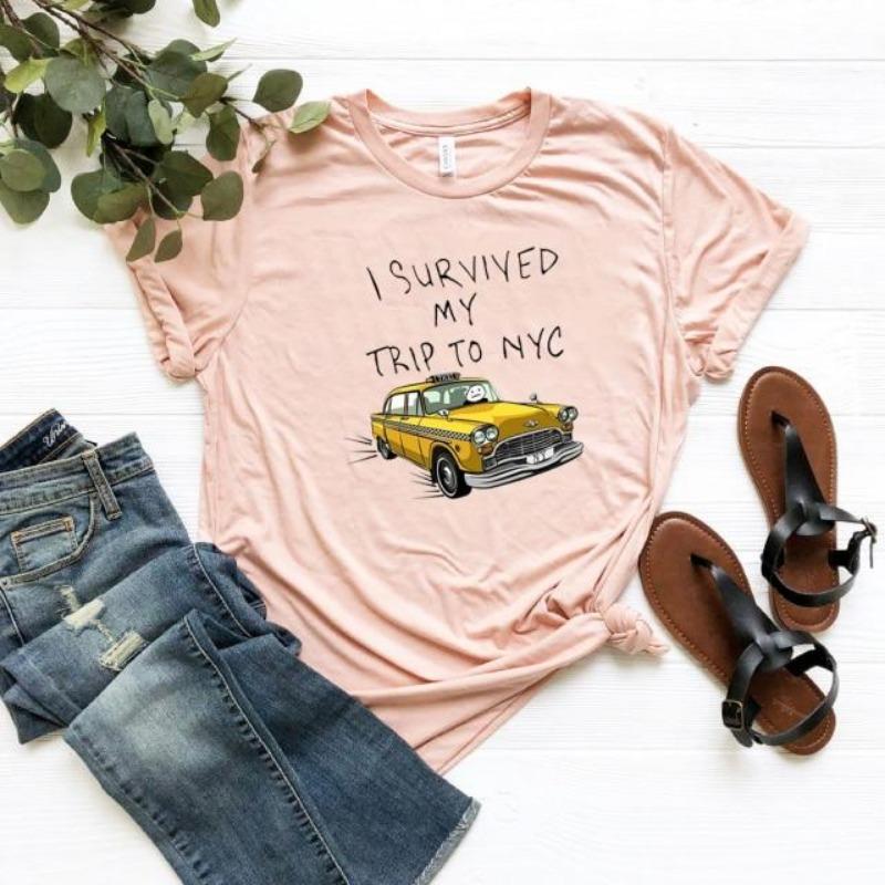 Tom Holland Same Style Tees I Survived My Trip To NYC Футболка з принтом Літній повсякденний вуличний одяг Футболки унісекс S рожевий
Tom Holland Same Style Tees I Survived My Trip To NYC Футболка з принтом Літній повсякденний вуличний одяг Футболки унісекс S рожевий