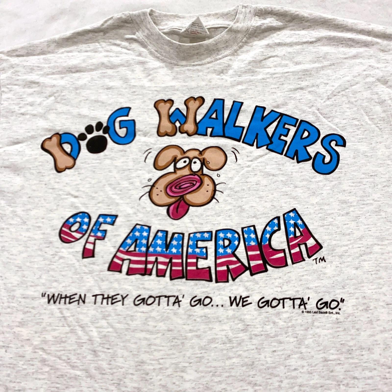 vintage 90s DOG WALKERS OF AMERICA T-Shirt XL single stitch cartoon M
vintage 90s DOG WALKERS OF AMERICA T-Shirt XL single stitch cartoon M