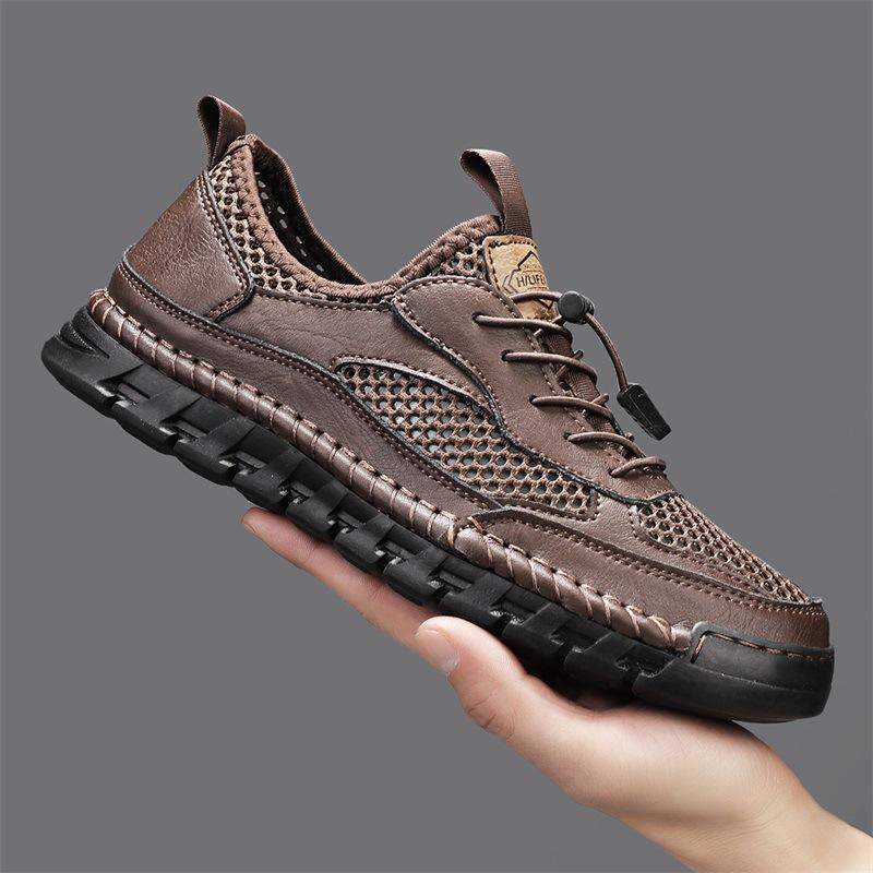 2025 high-quality men s Doudou shoes cowhide breathable mesh summer low-top driving shoes trendy shoes casual shoes sports men s shoes 38
2025 high-quality men s Doudou shoes cowhide breathable mesh summer low-top driving shoes trendy shoes casual shoes sports men s shoes 38
