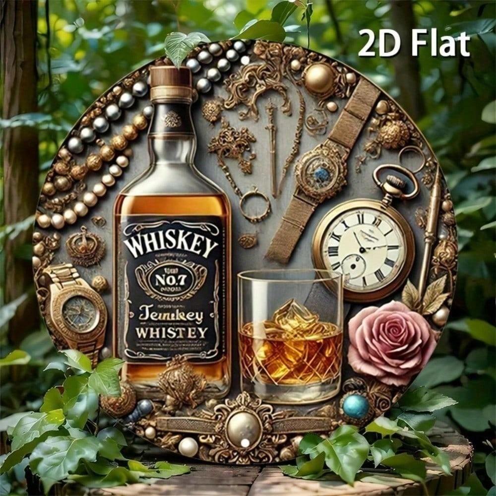 Vintage Metal Tin Sign 8 Inch Round Wall Art Whiskey Pub Decor for Home Bar Man Cave різнокольоровий
Vintage Metal Tin Sign 8 Inch Round Wall Art Whiskey Pub Decor for Home Bar Man Cave різнокольоровий
