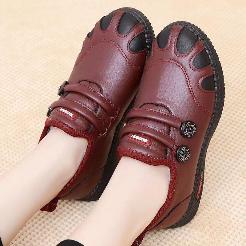 Зимние Новые Туфли для Пожилых и Женщин Среднего Возраста, Флисовые Теплые, Мягкая Подошва, Женские Хлопковые Водонепроницаемые Зимние Ботинки на Плоской Подошве 41 красный
Зимние Новые Туфли для Пожилых и Женщин Среднего Возраста, Флисовые Теплые, Мягкая Подошва, Женские Хлопковые Водонепроницаемые Зимние Ботинки на Плоской Подошве 41 красный