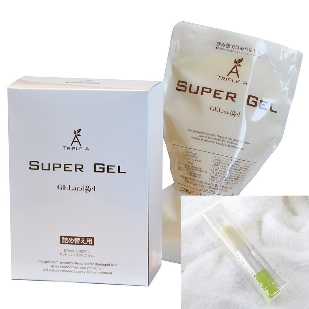 Гель и гель Triple A Super Gel 500 Новый тип сменного блока Роскошная кисть Kumano Brush Face Brush Present
Гель и гель Triple A Super Gel 500 Новый тип сменного блока Роскошная кисть Kumano Brush Face Brush Present