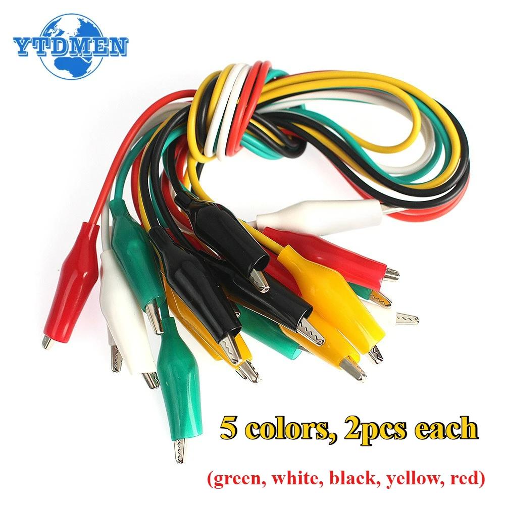 1Set/10pcs Alligator Clips Electrical Test Leads Clip 35mm 5 Colors X2pcs Double-ended Crocodile Power Clip Kit DIY коричневий
1Set/10pcs Alligator Clips Electrical Test Leads Clip 35mm 5 Colors X2pcs Double-ended Crocodile Power Clip Kit DIY коричневий