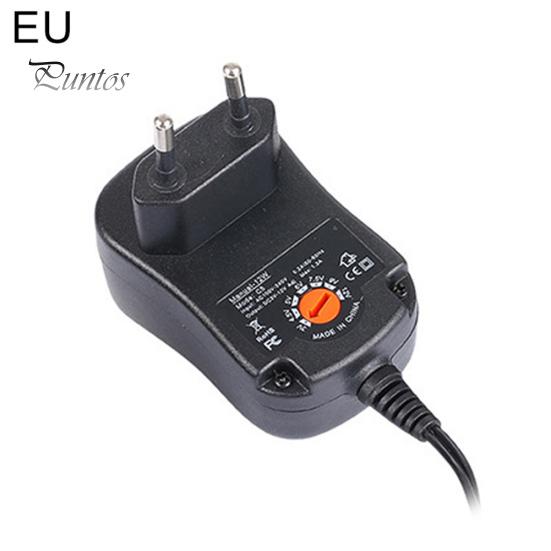 Универсальный адаптер переменного/постоянного тока с регулируемым напряжением 3–12 В, настенное зарядное устройство EU Plug
Универсальный адаптер переменного/постоянного тока с регулируемым напряжением 3–12 В, настенное зарядное устройство EU Plug