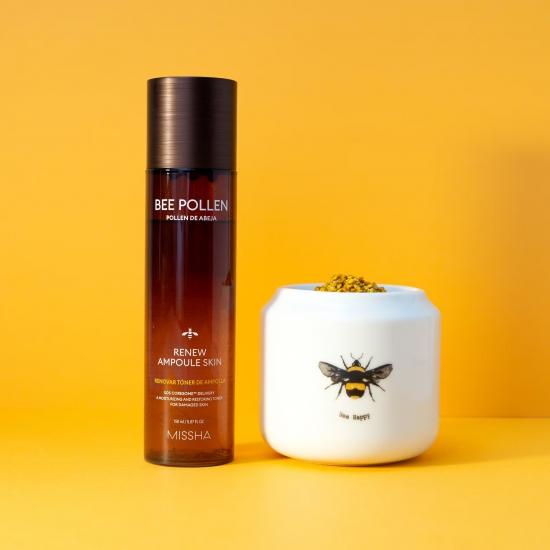 MISSHA Bee Pollen Renew Ampoule Skin 150ml - Ампула для кожи с экстрактом пчелиной пыльцы (тип тумана) 1PC
MISSHA Bee Pollen Renew Ampoule Skin 150ml - Ампула для кожи с экстрактом пчелиной пыльцы (тип тумана) 1PC